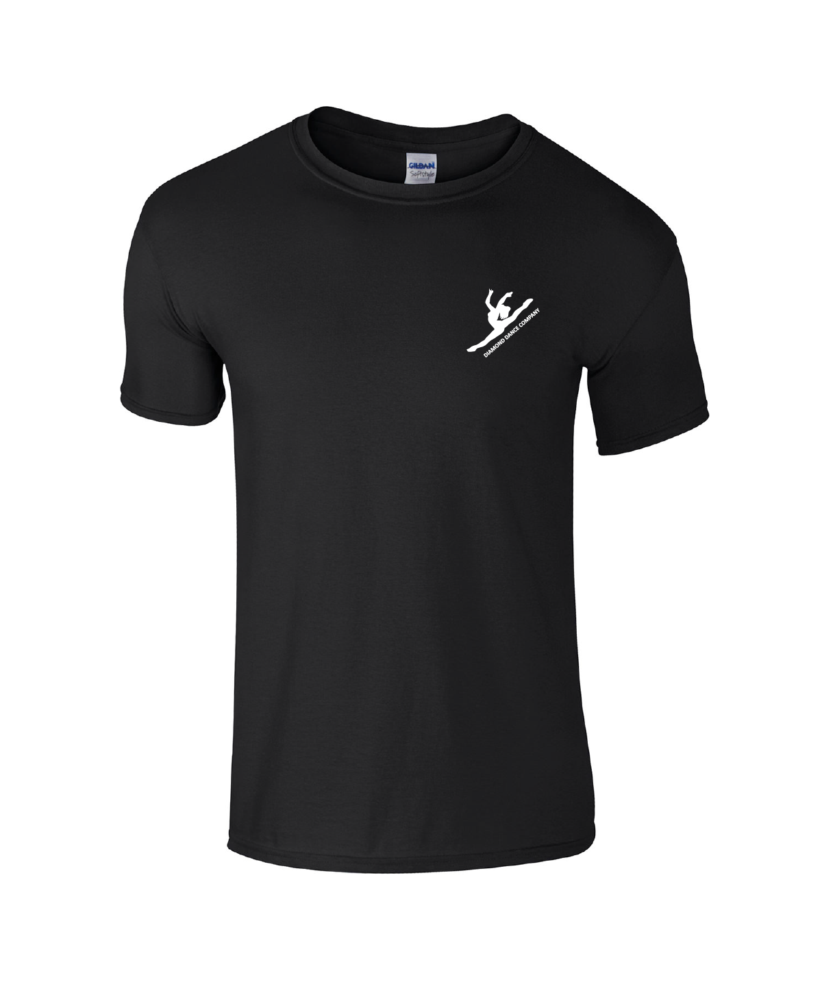 Softstyle™ Kids black t-shirt - Diamond Dance