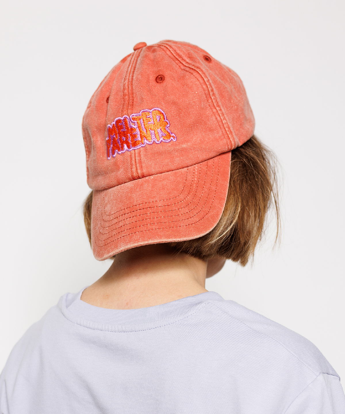 Melted Parents Vintage Orange Cap