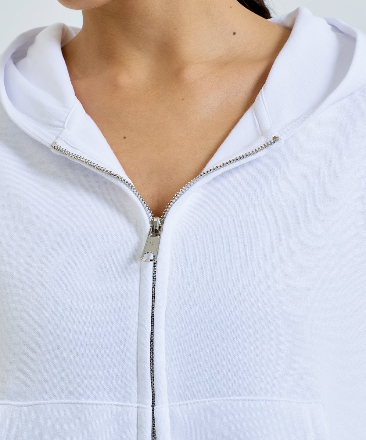 Recycled Cropped Oversized Hoodie