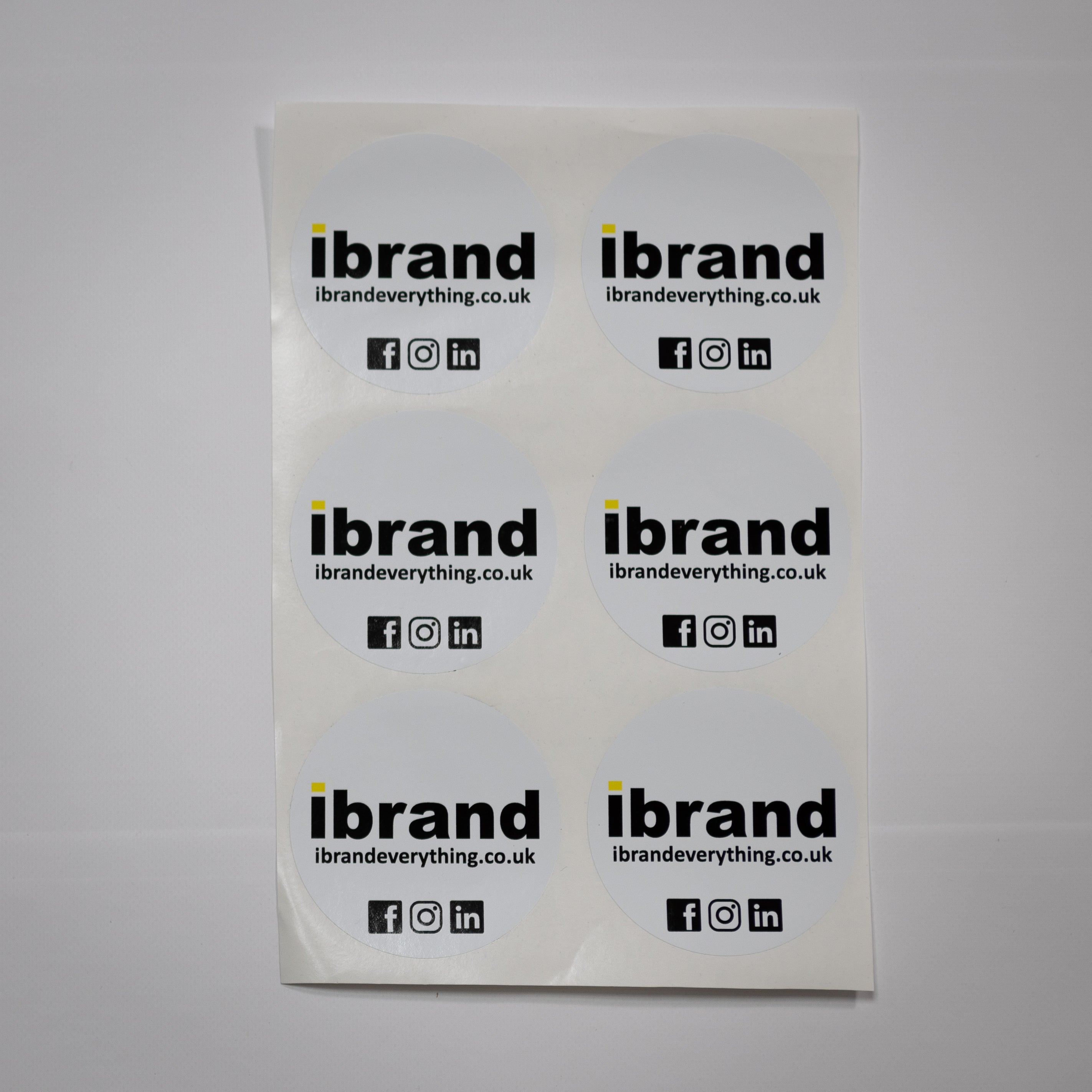 A4 Custom Vinyl Sticker Sheets