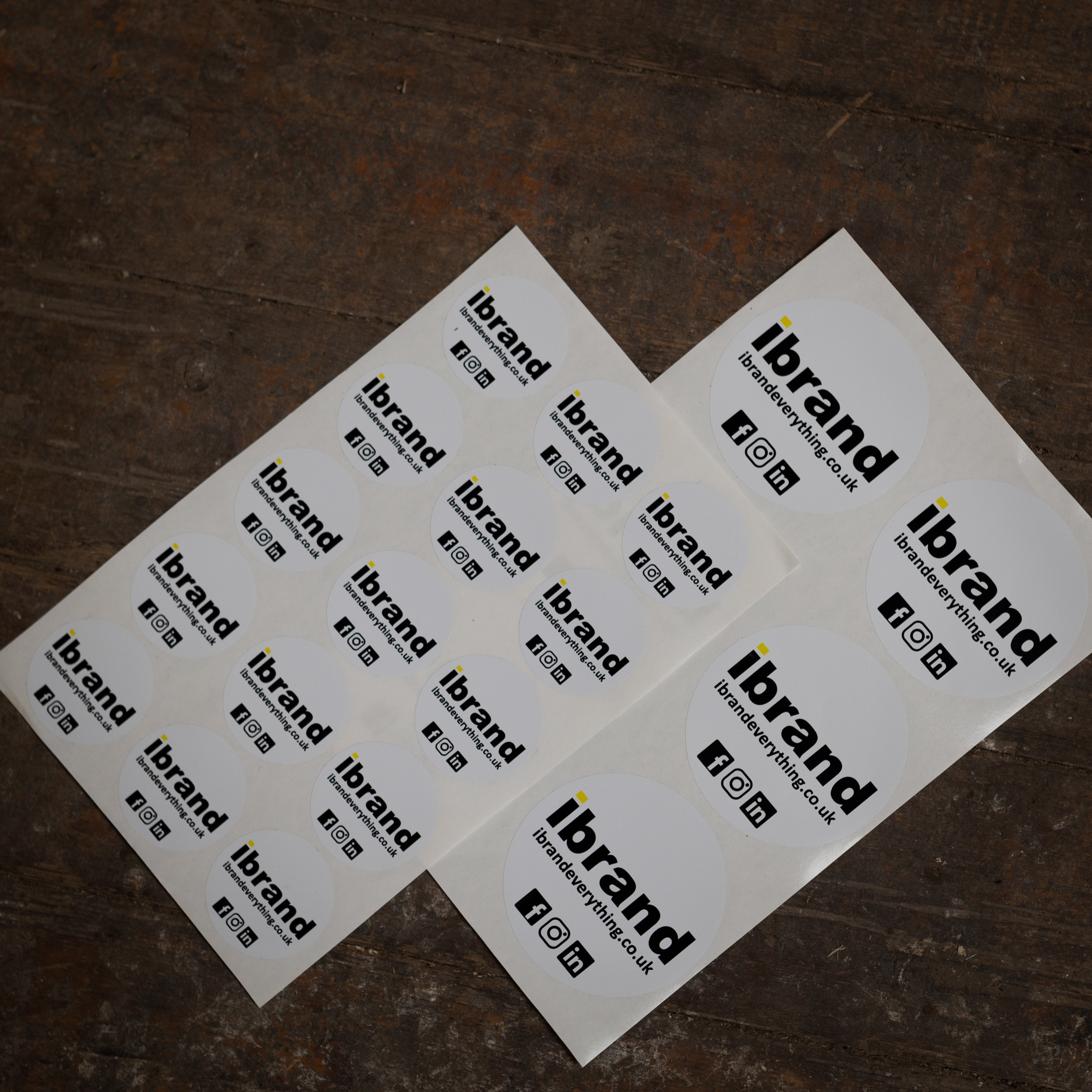 A4 Custom Vinyl Sticker Sheets