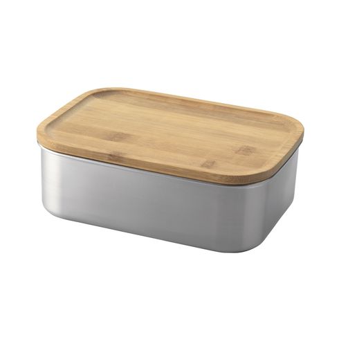 Valdi Stainless/Bamboo Lunchbox