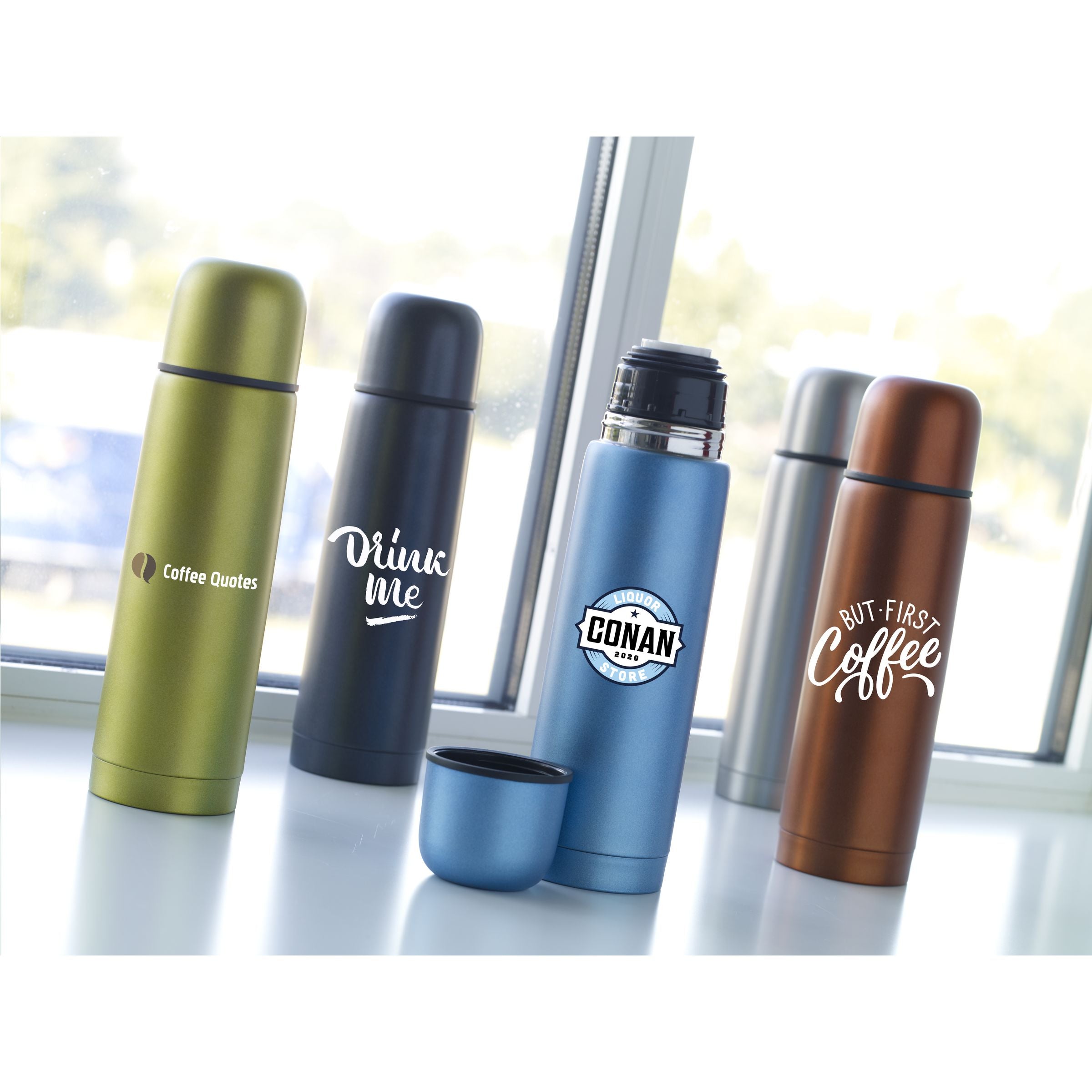 Frosted 500ml Thermal Flask