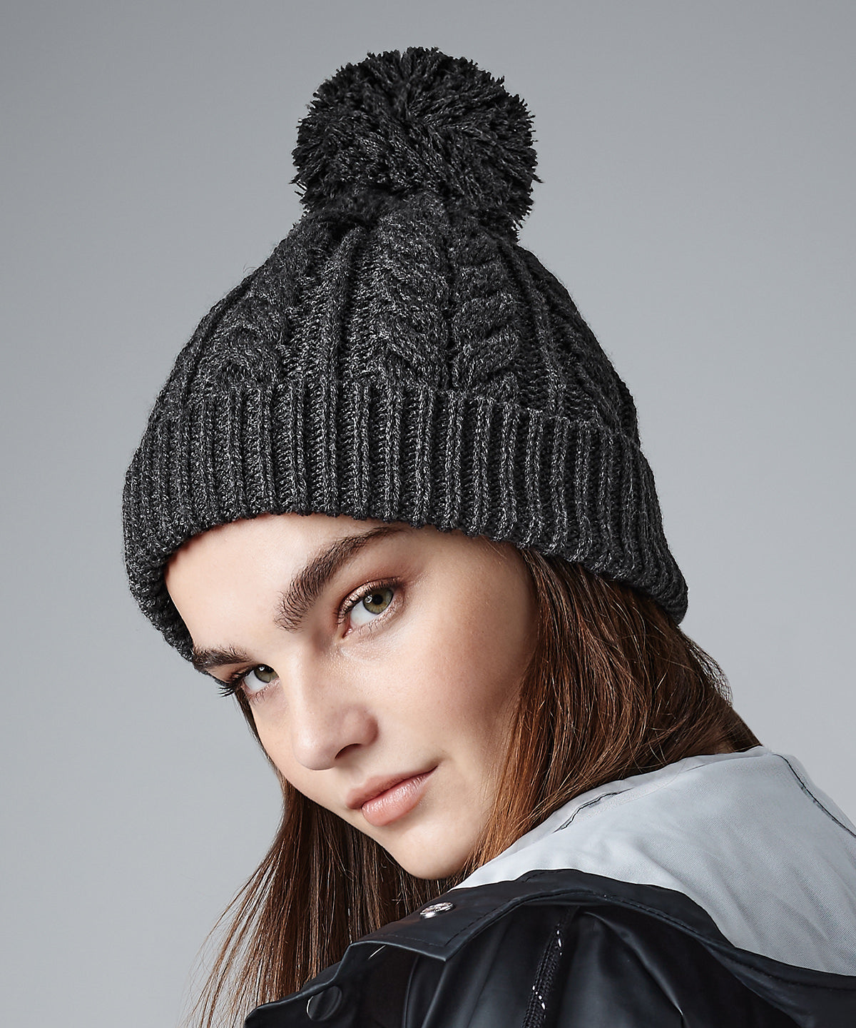 Cable knit snowstar® beanie