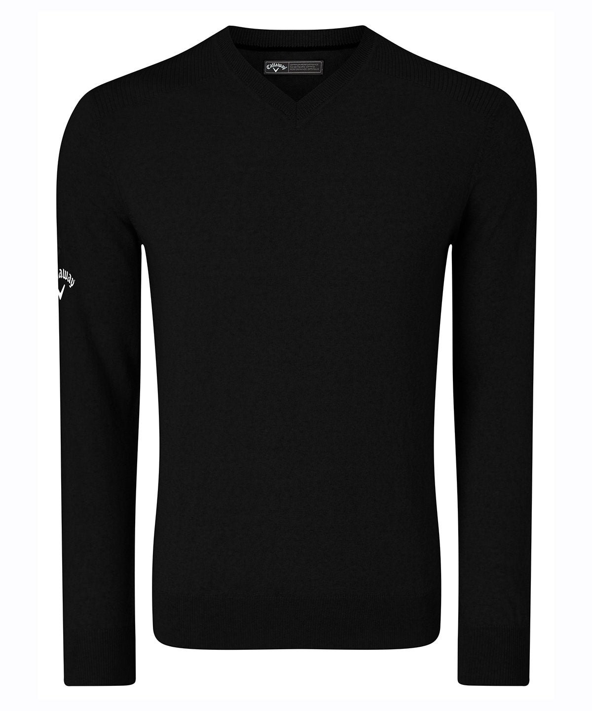 Ribbed v-neck Merino sweater