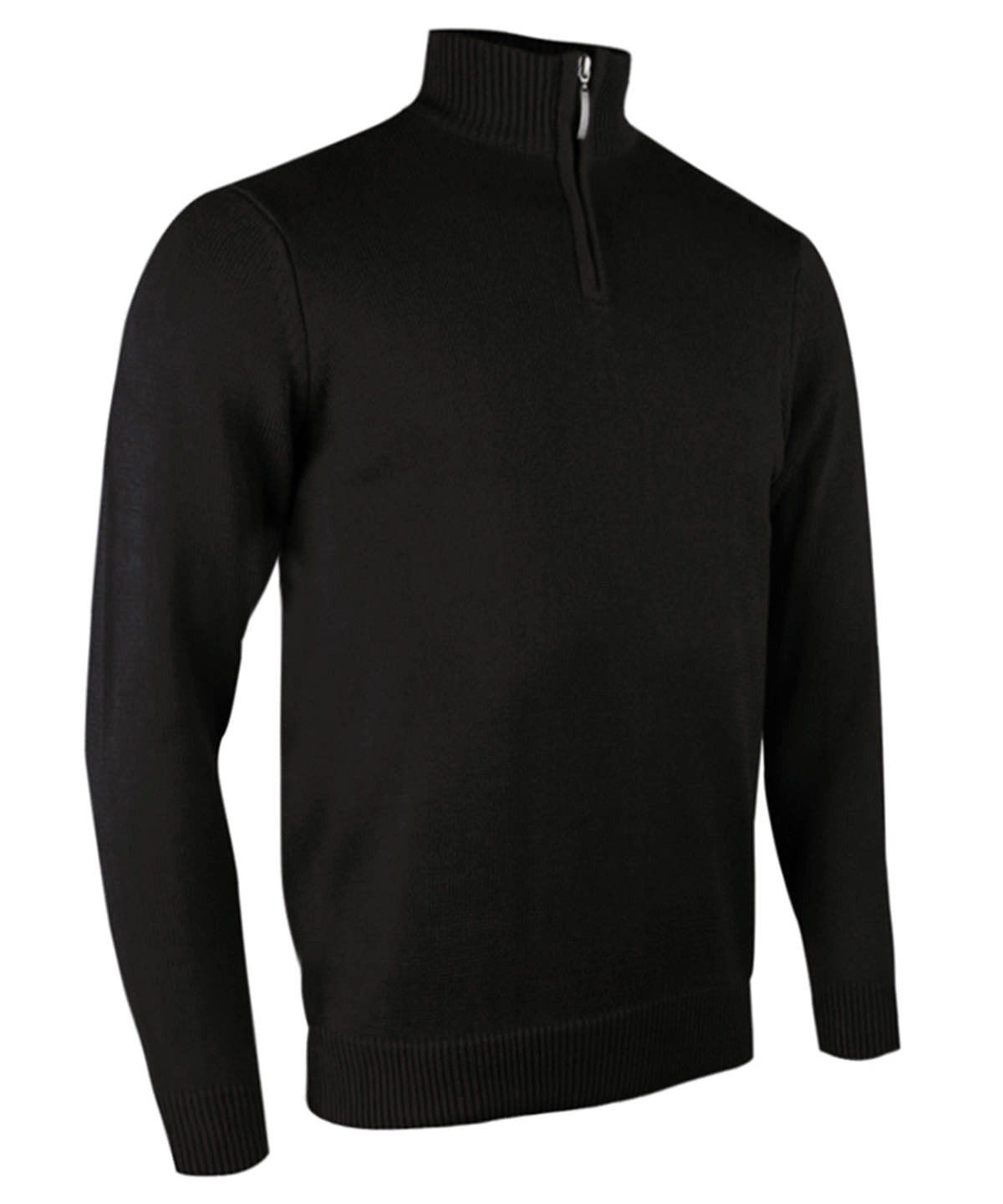 Glenmuir Devon Zip-Neck Cotton Sweater
