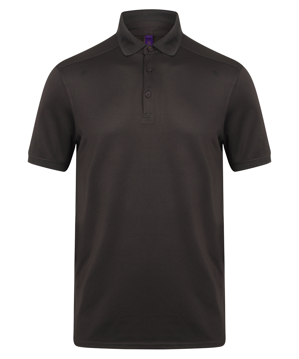 Stretch polo shirt with wicking finish (slim fit)