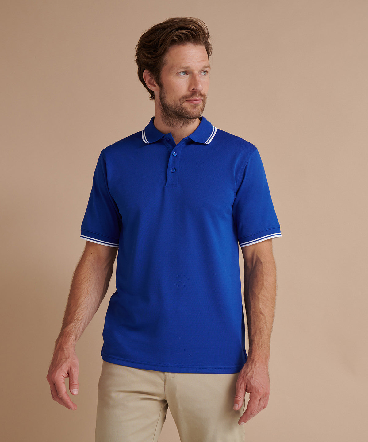 Double tipped Coolplus® polo shirt