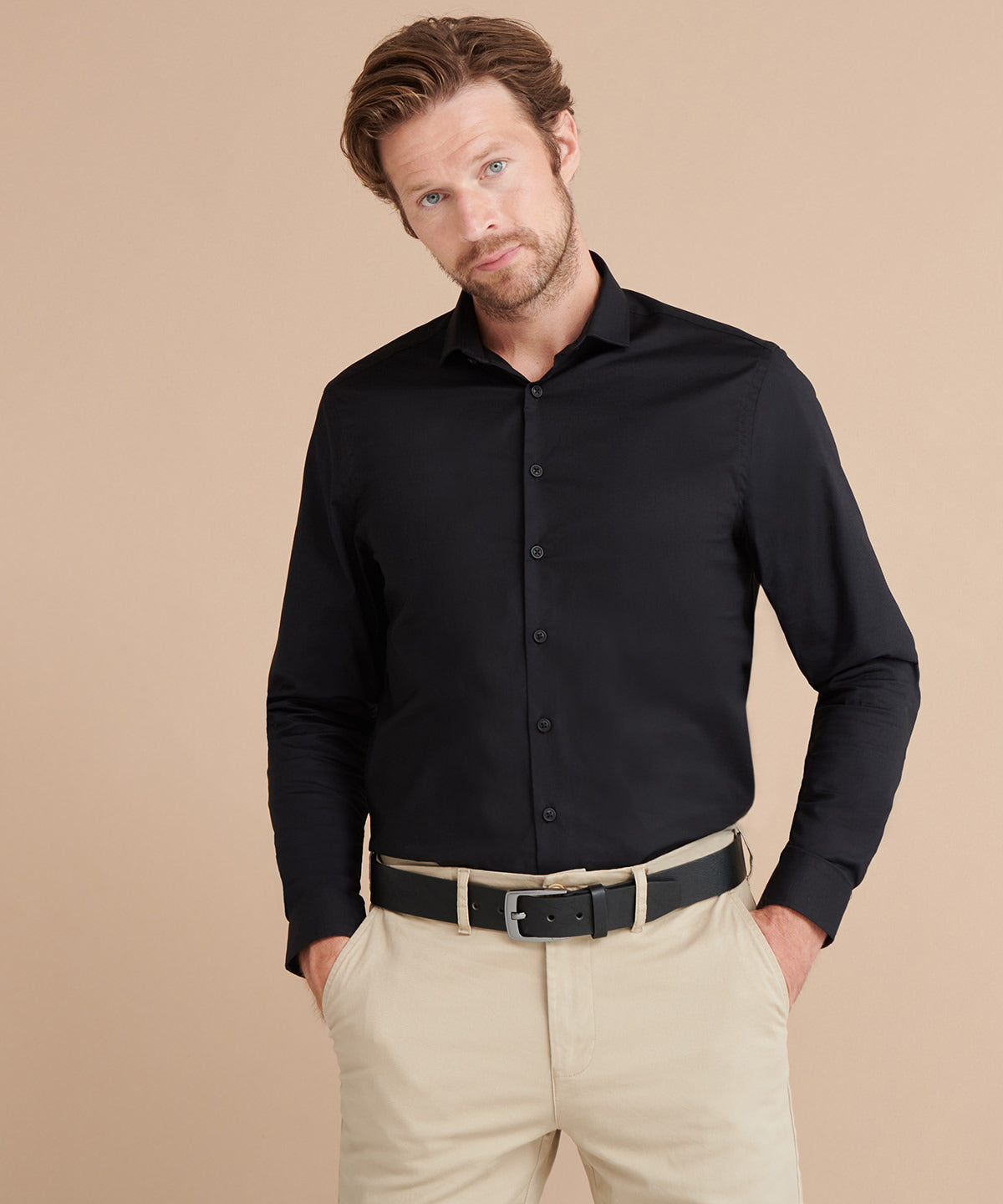 Long sleeve stretch shirt