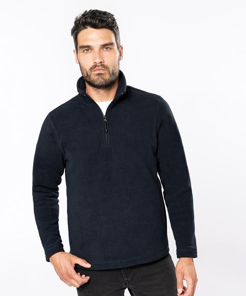 Enzo zip neck microfleece jacket