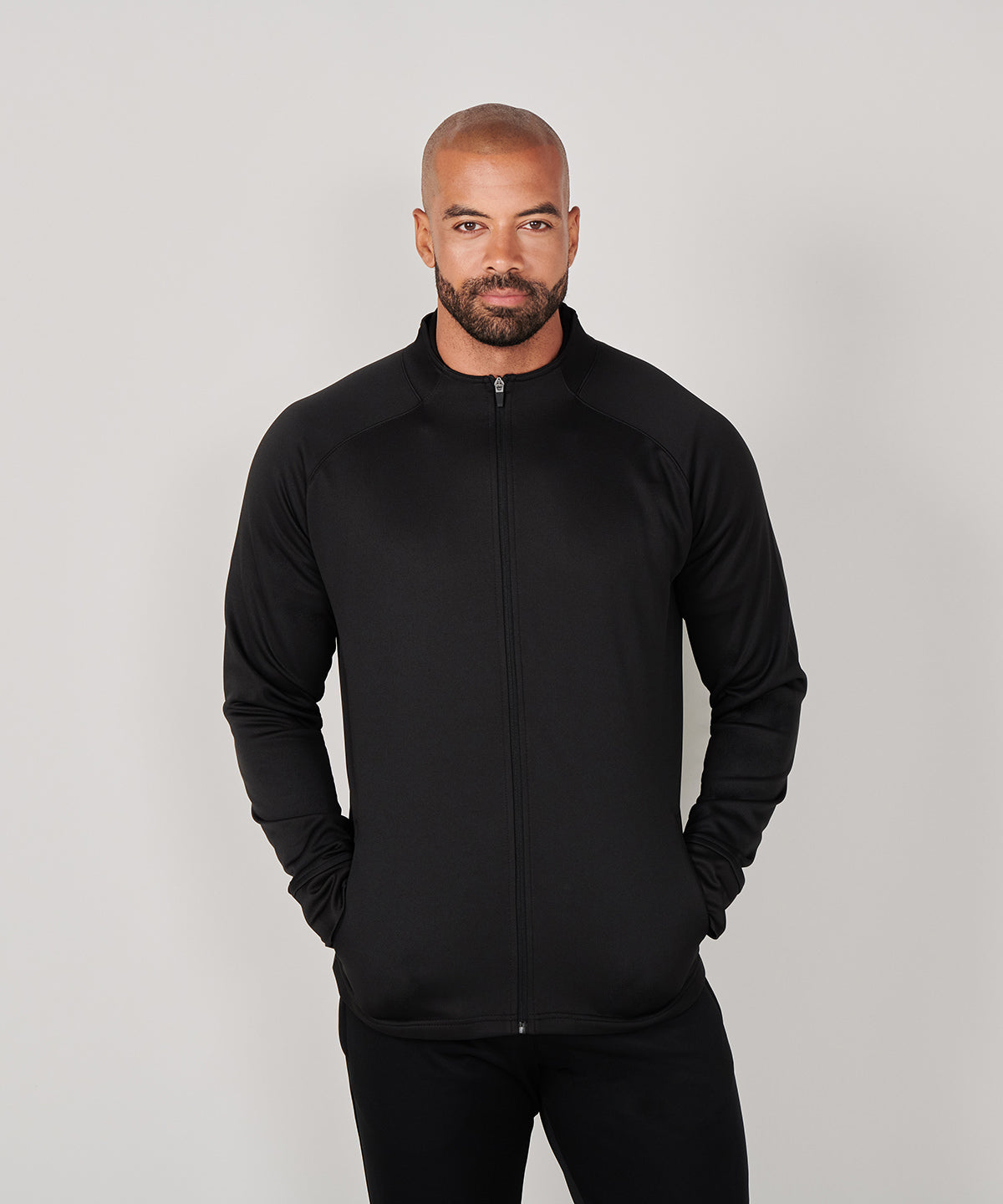 Knitted tracksuit top