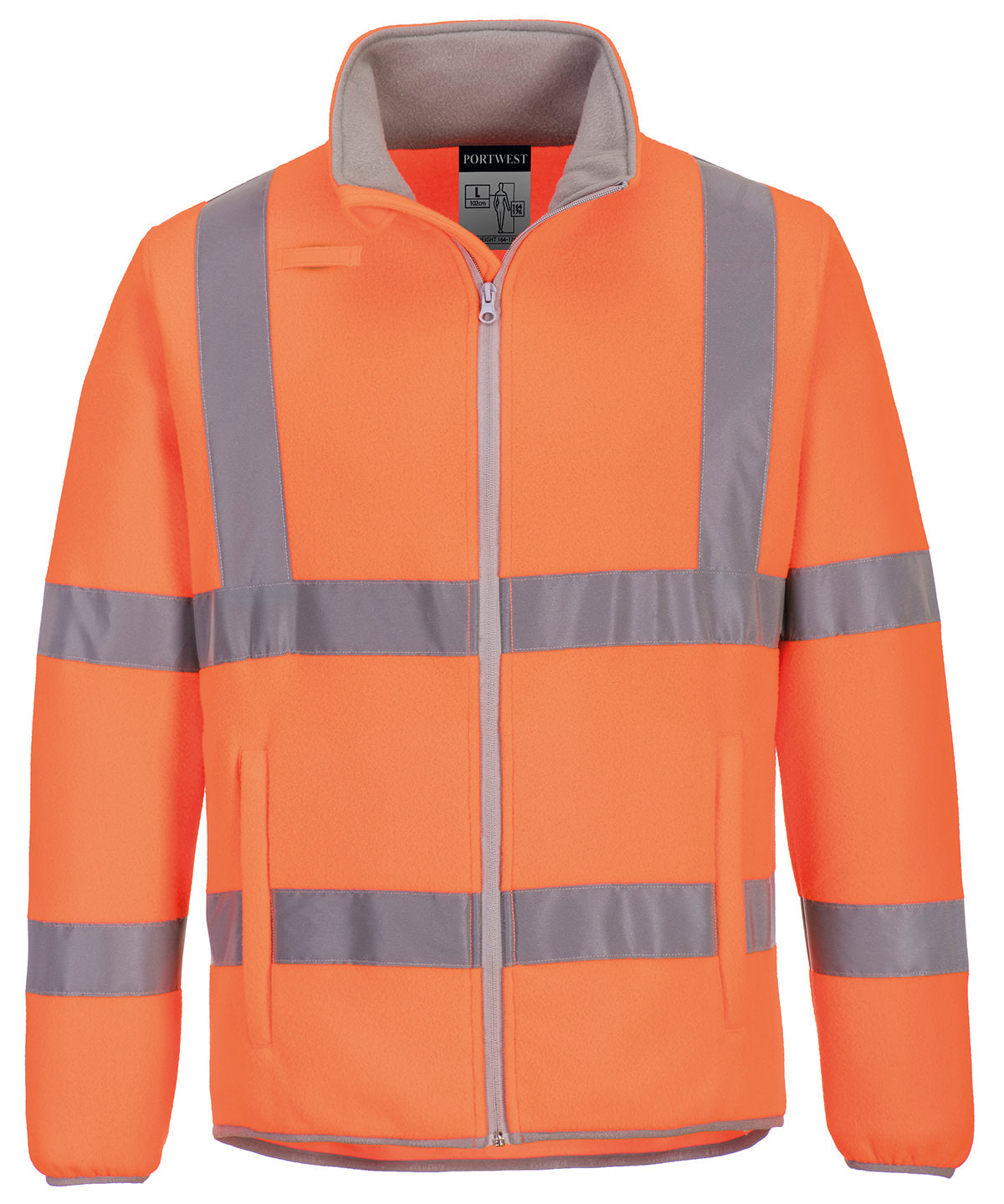 Eco Hi-vis fleece jacket