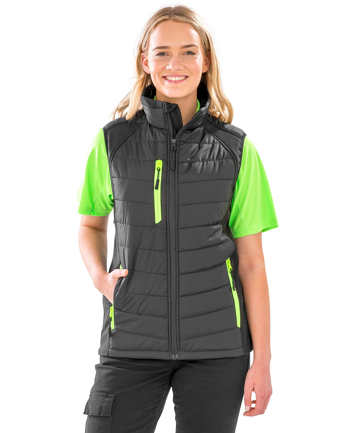 Recycled Padded Softshell Gilet