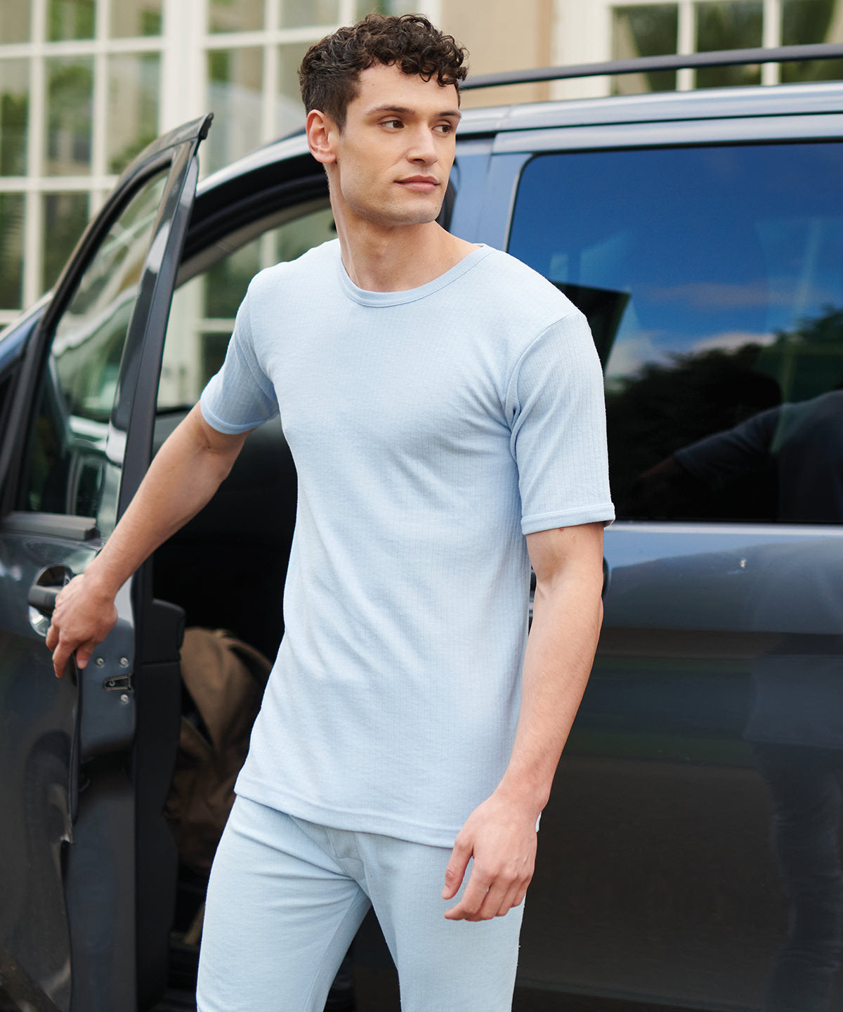 Thermal short sleeve vest