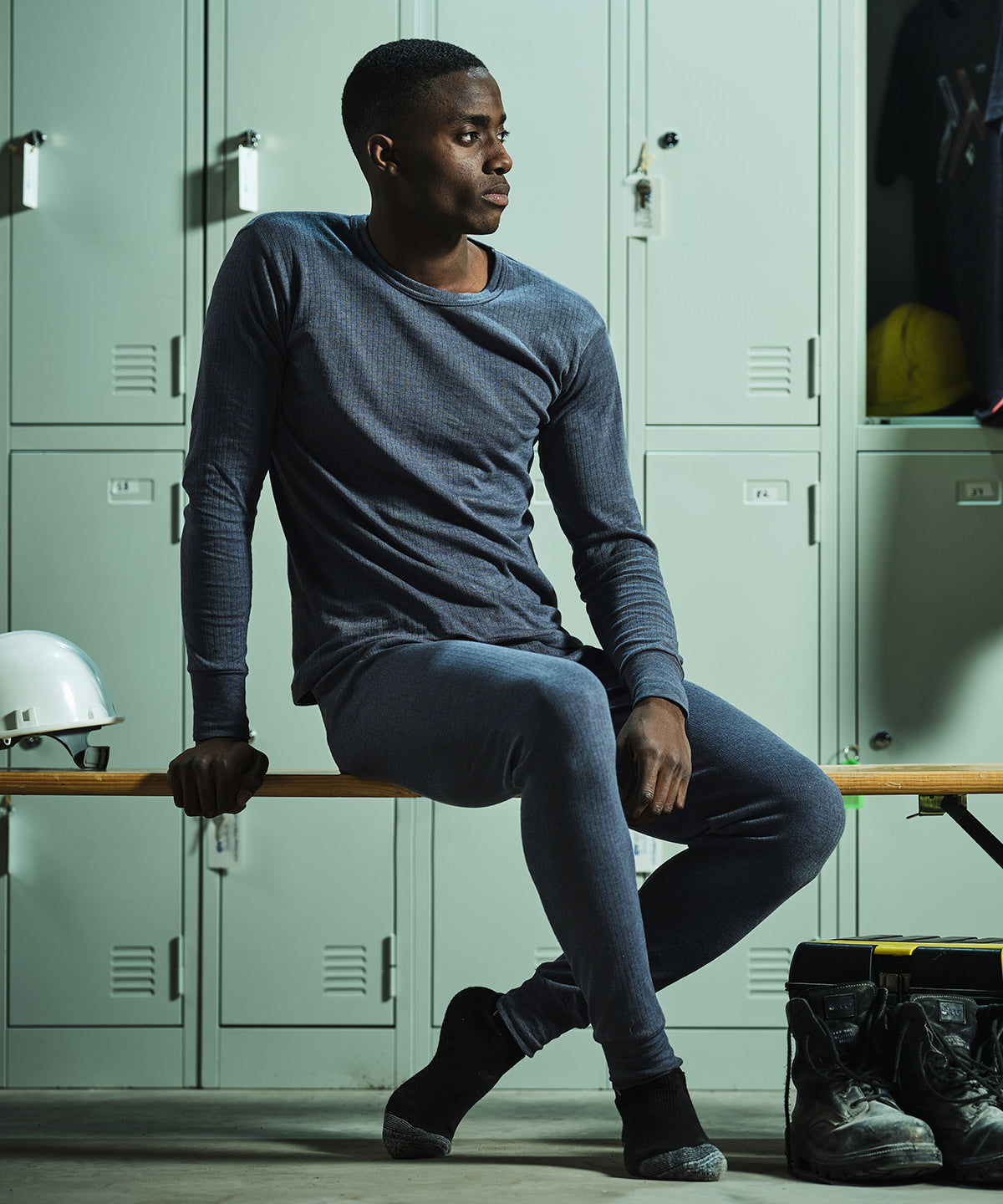 Thermal long sleeve vest