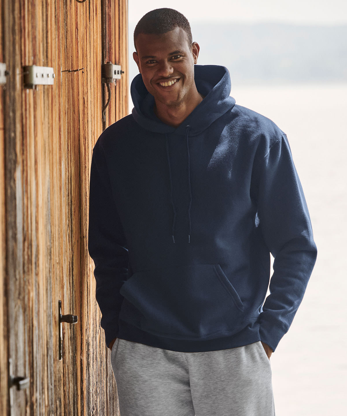 Premium 70/30 hooded sweatshirt