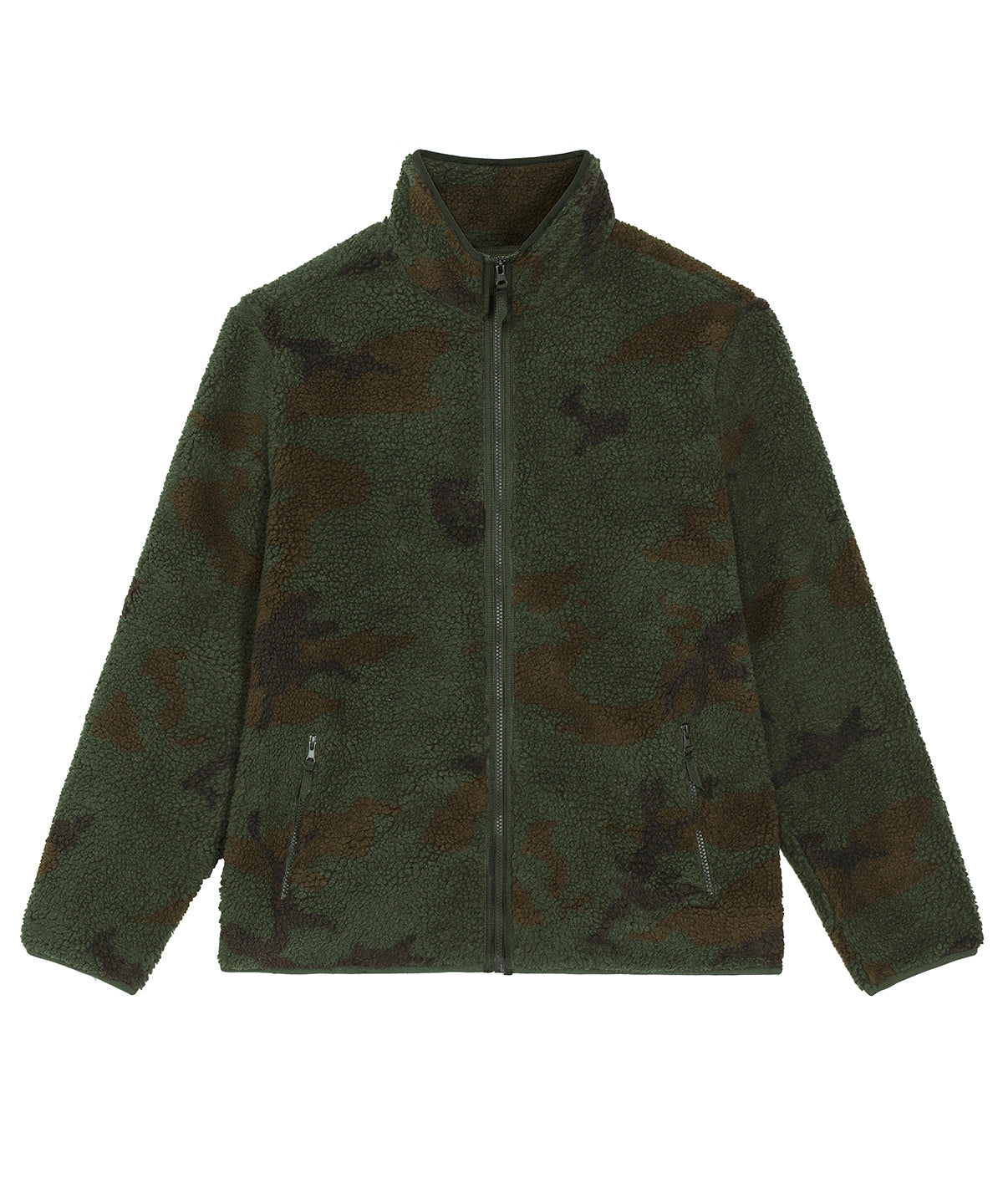 Unisex Outsider AOP sherpa zip-through jacket