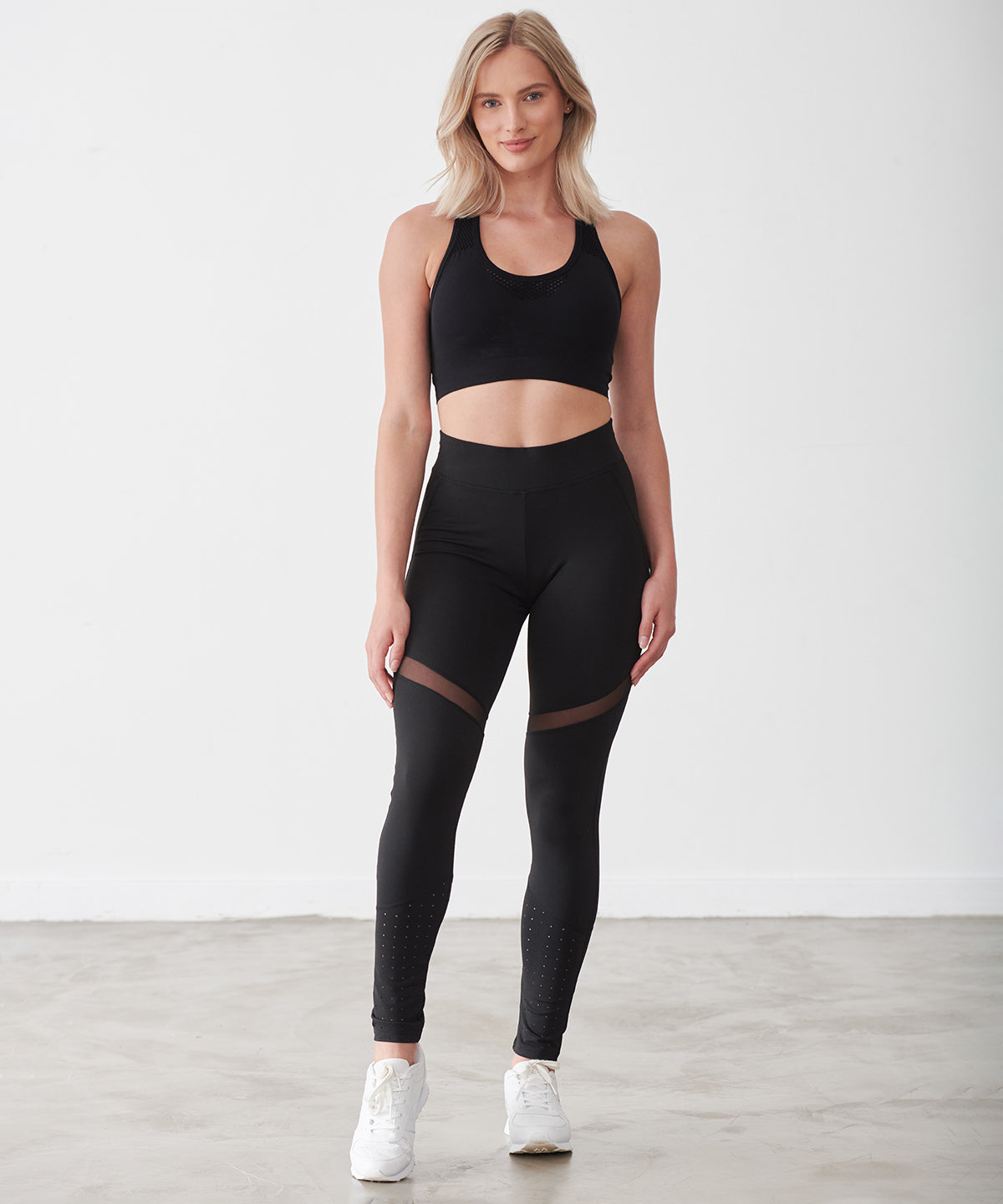 Women's panelled leggings