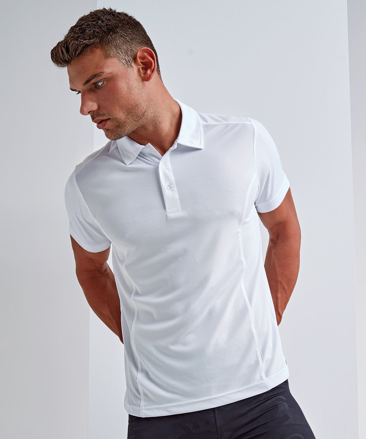 TriDri® panelled polo