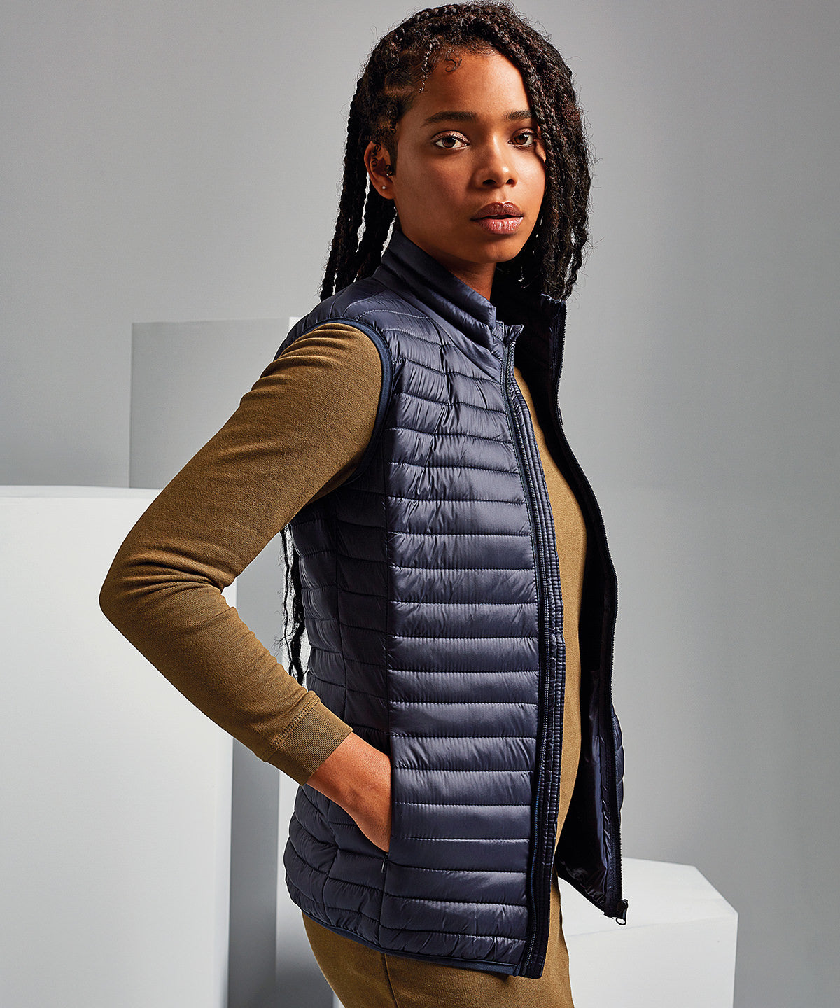 Women's Fineline Padded Bodywarmer
