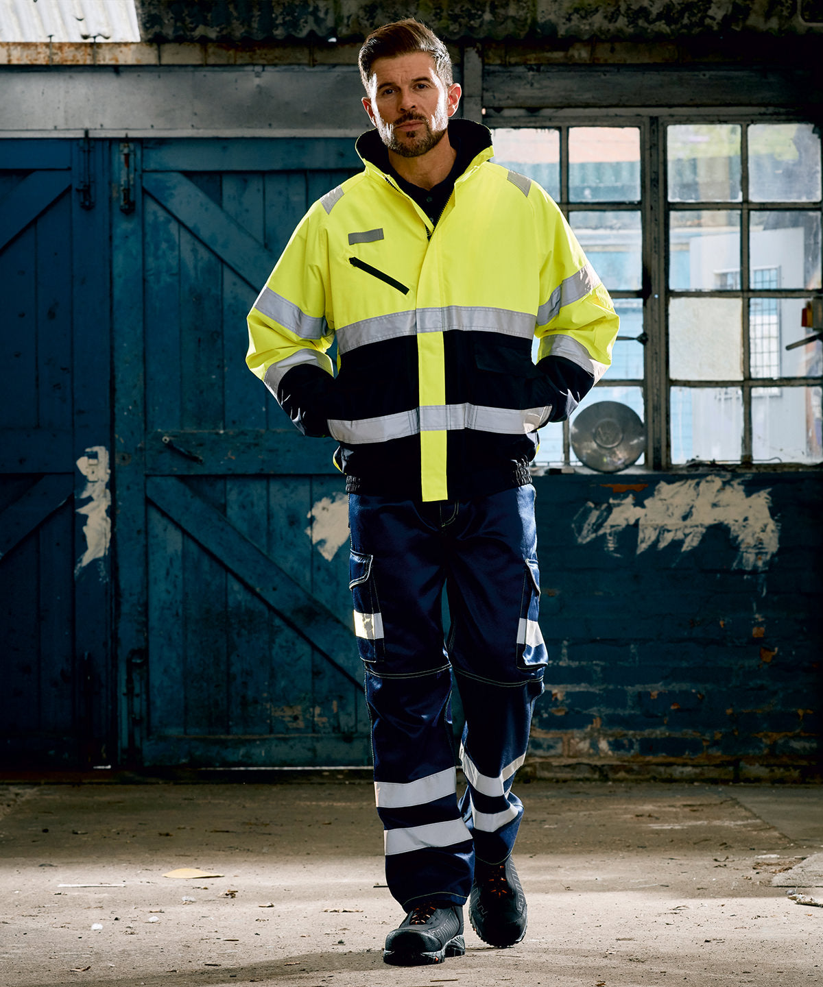 Hi-vis fontaine flight jacket (HVP209)