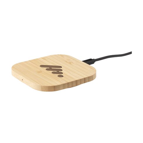 Bamboo Wireless Desk Charger