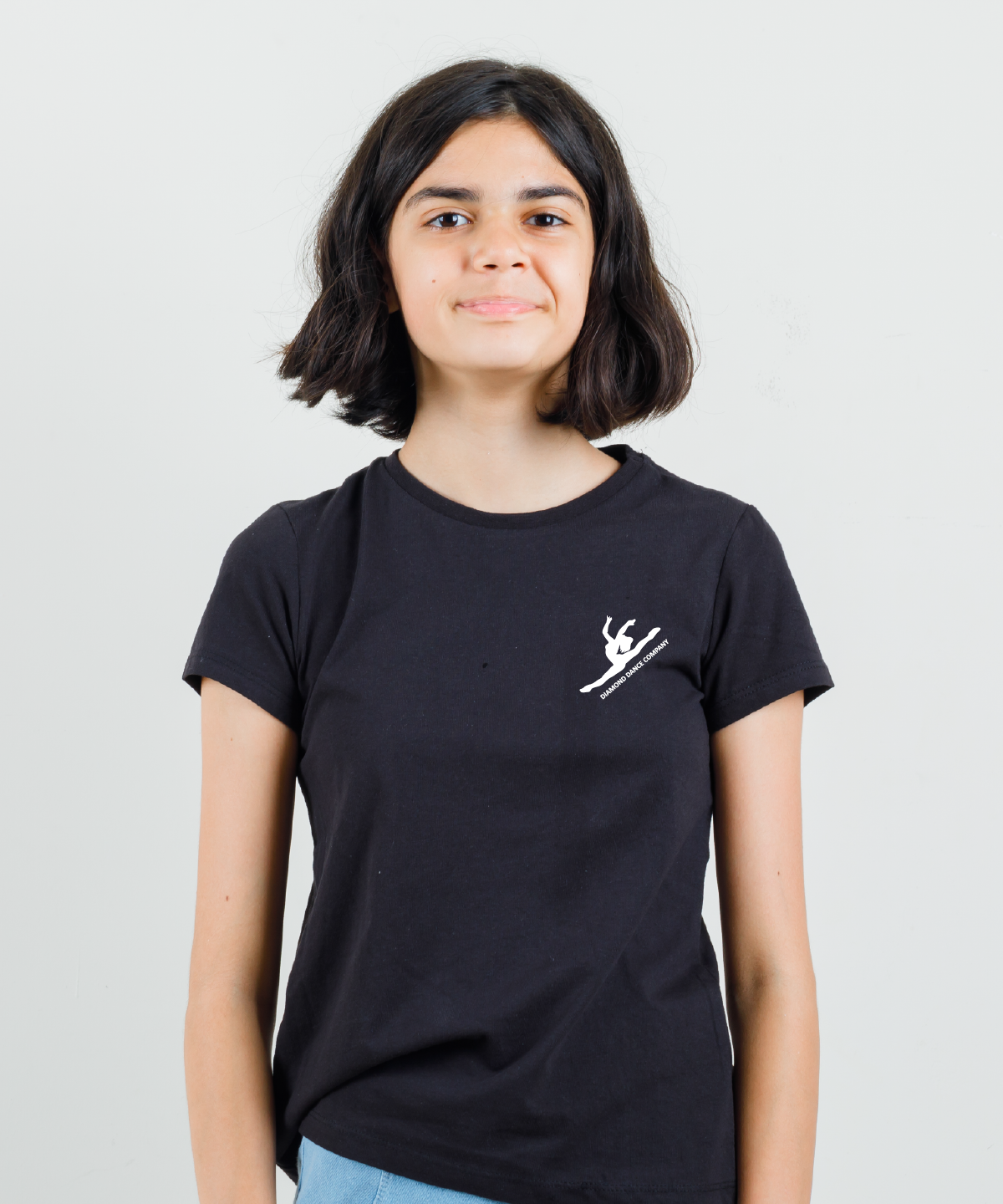 Softstyle™  Kids black t-shirt - Diamond Dance