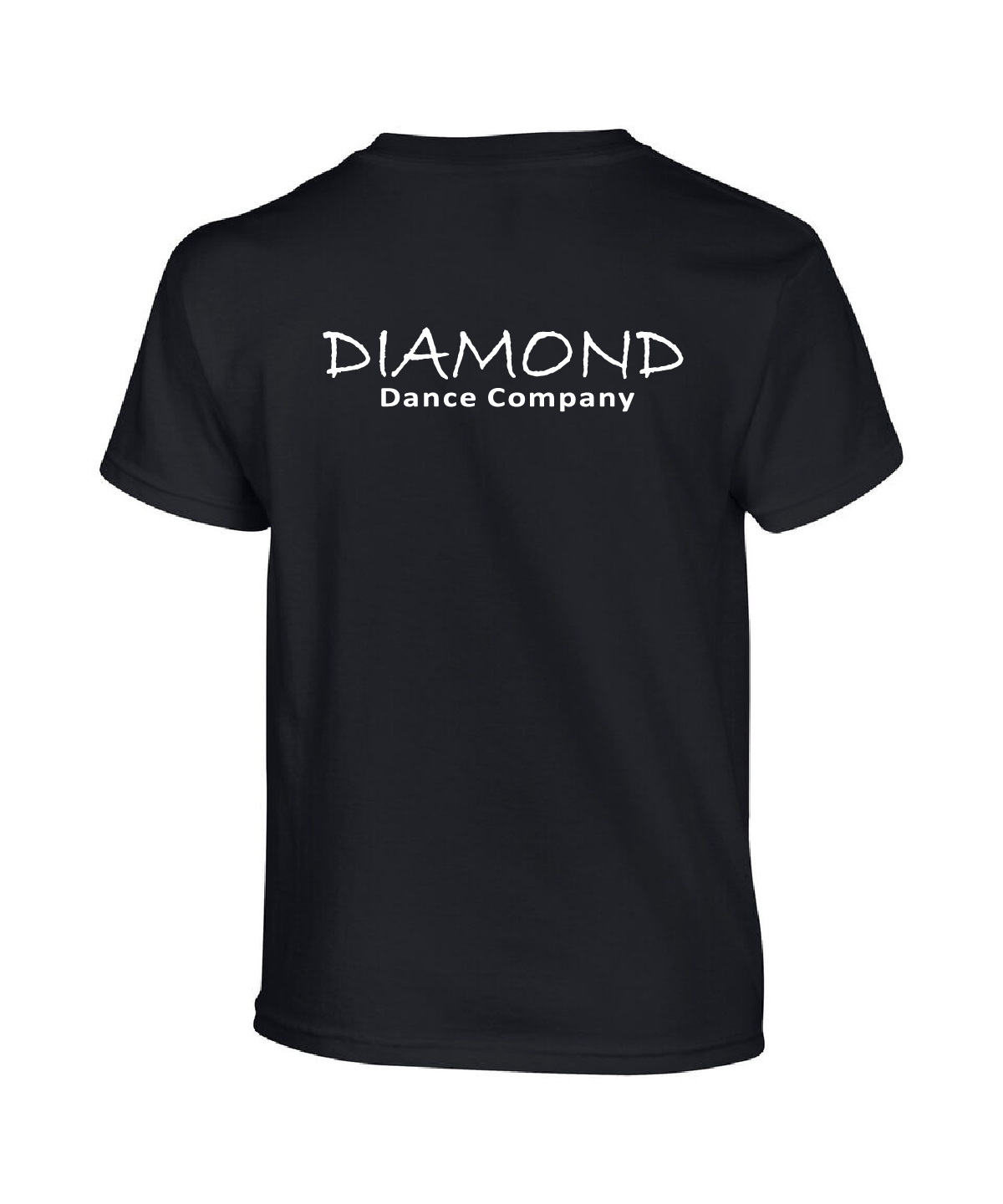 Softstyle™  Kids black t-shirt - Diamond Dance