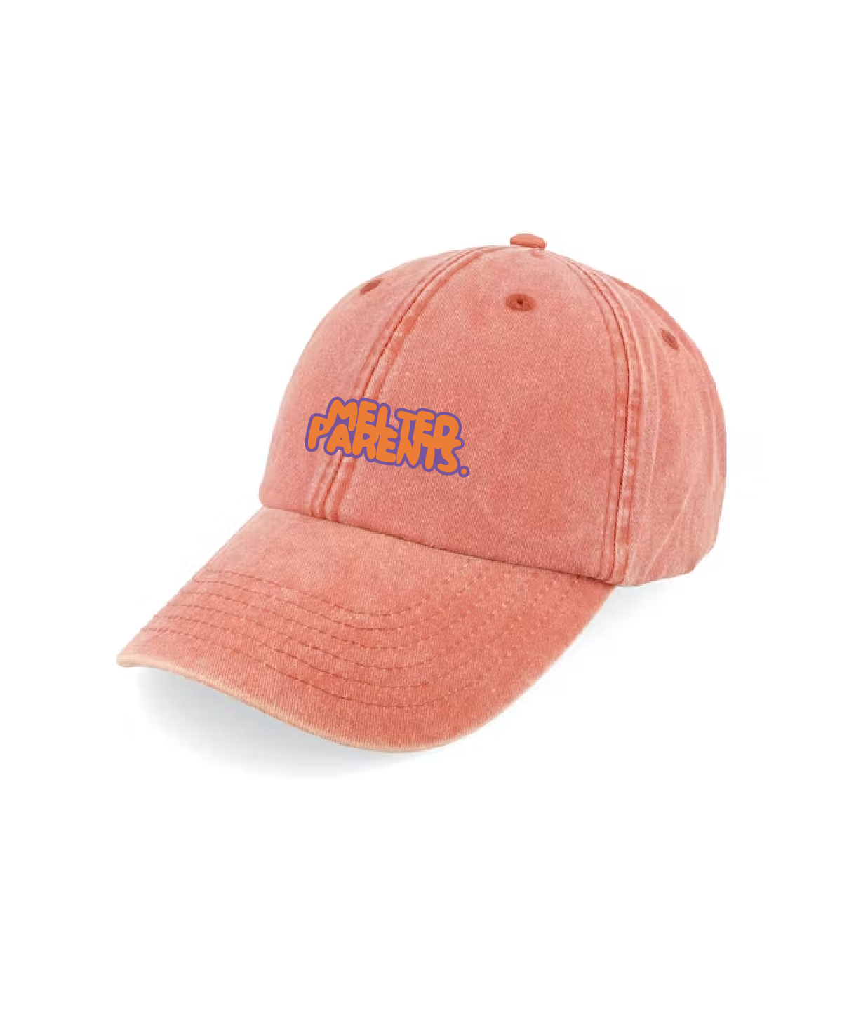 Melted Parents Vintage Orange Cap