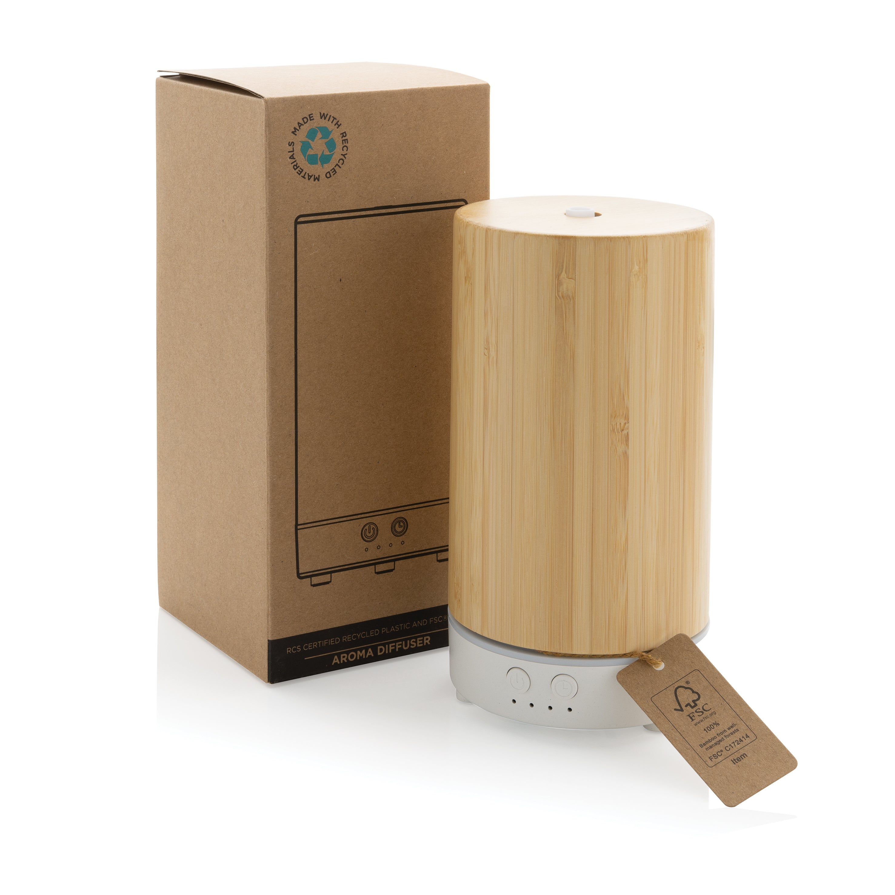 Recycled Plastic & Bamboo Diffuser