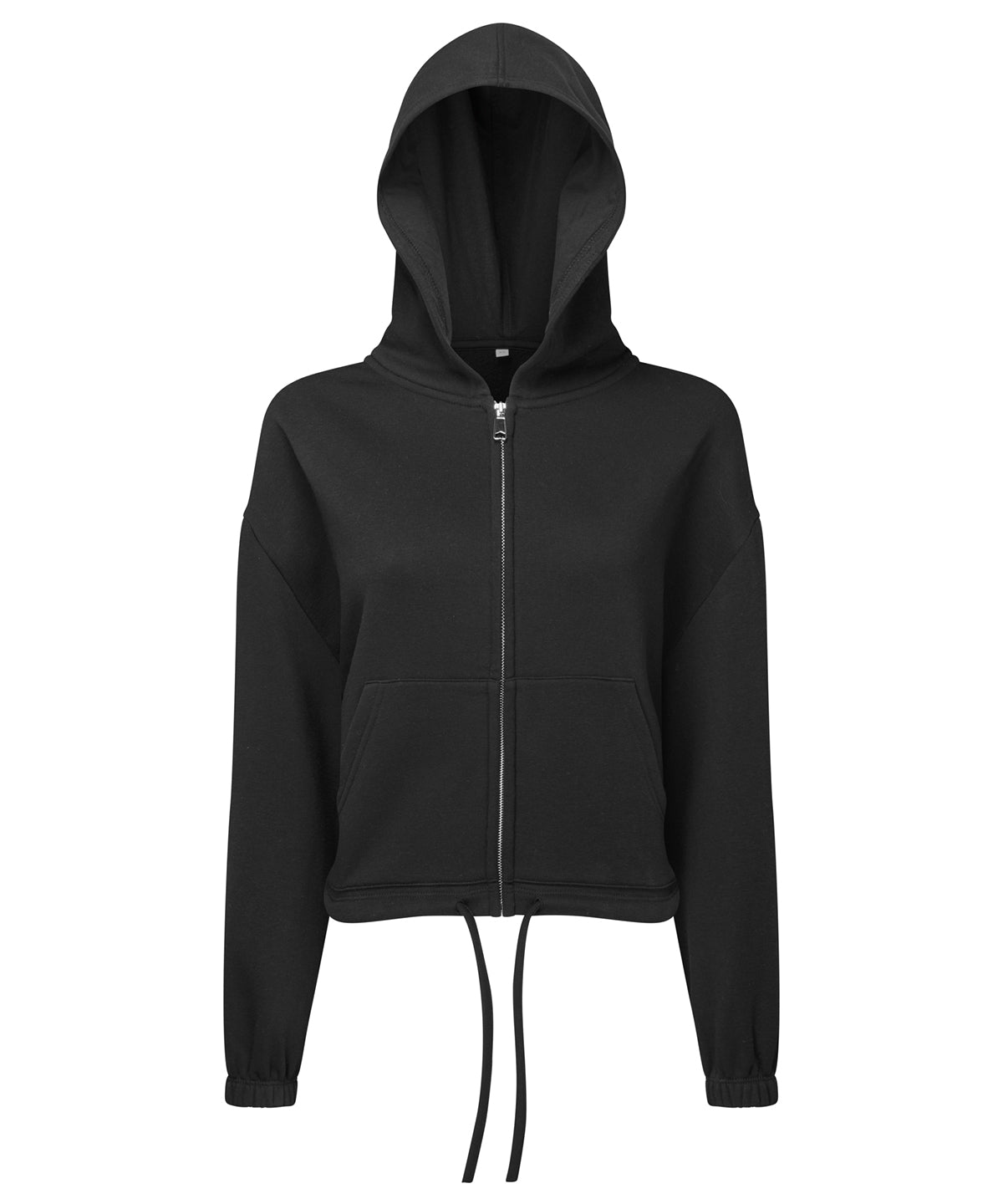 Recycled Cropped Oversized Hoodie