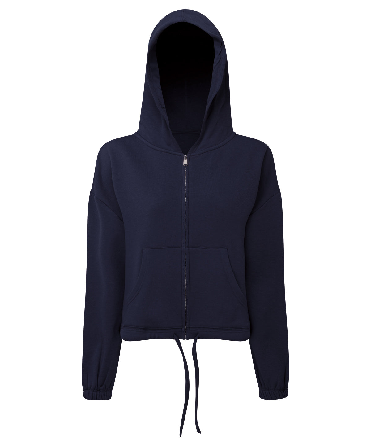 Recycled Cropped Oversized Hoodie