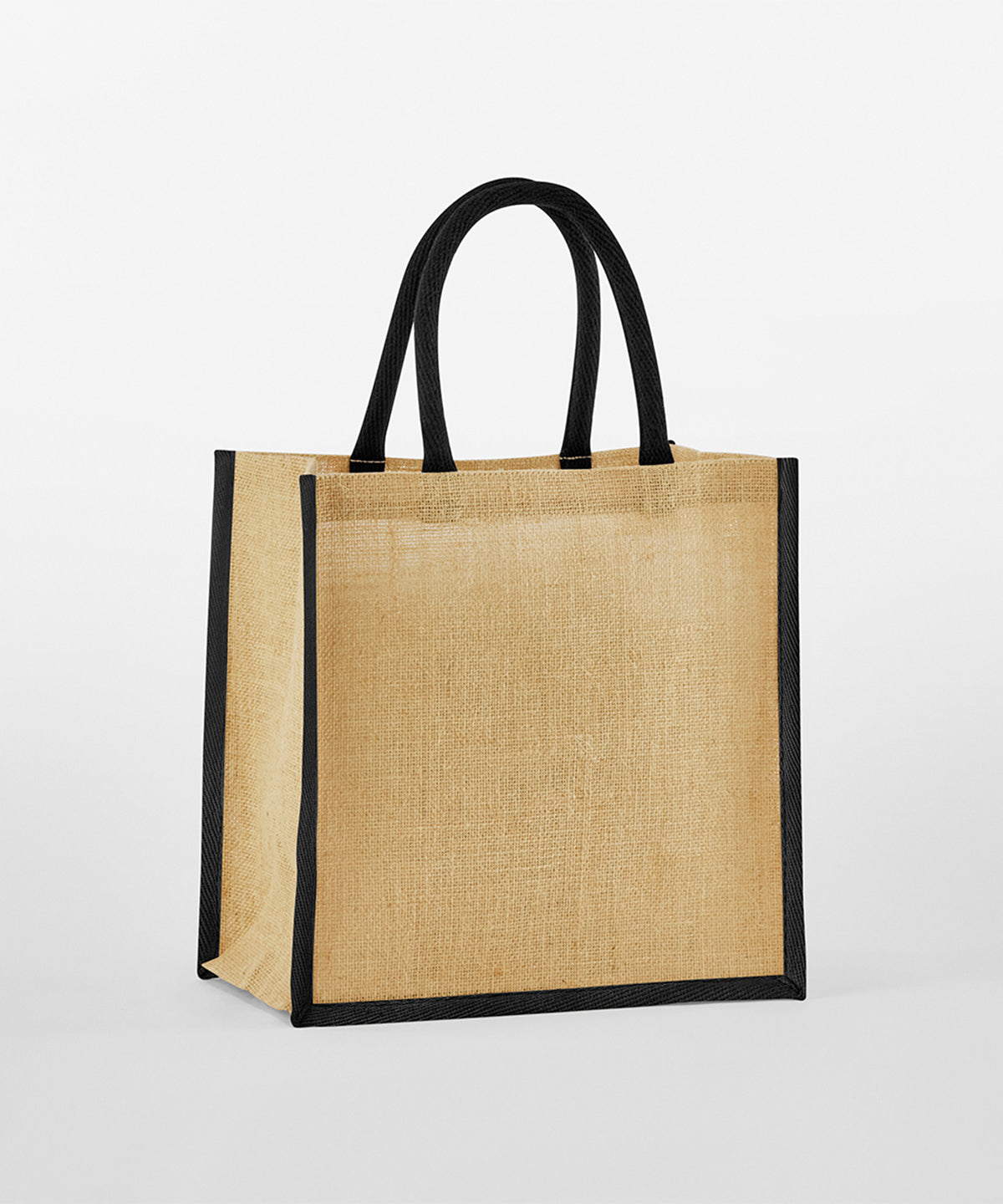 Natural Starched Jute Mini Gift Bag