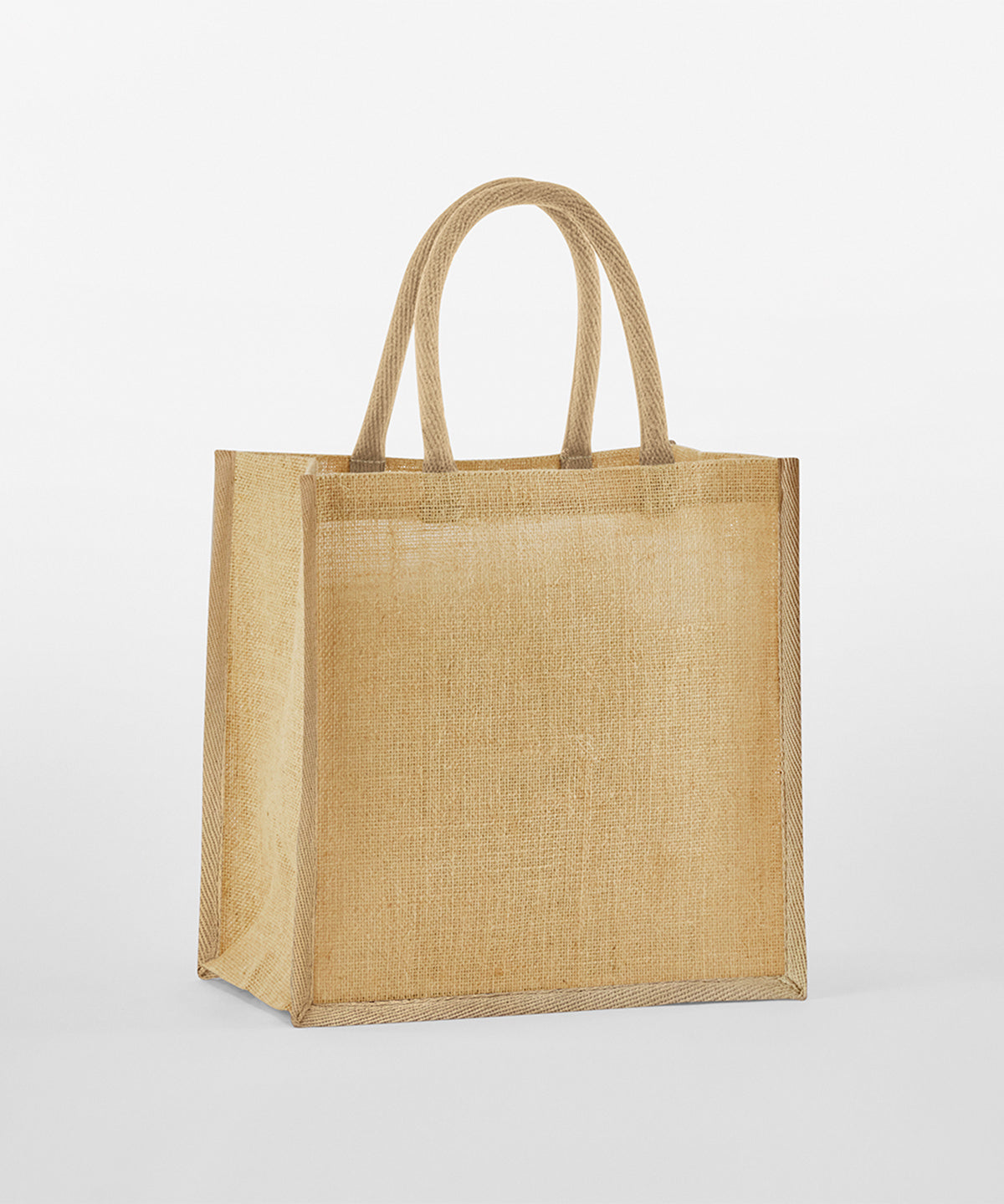 Natural Starched Jute Mini Gift Bag