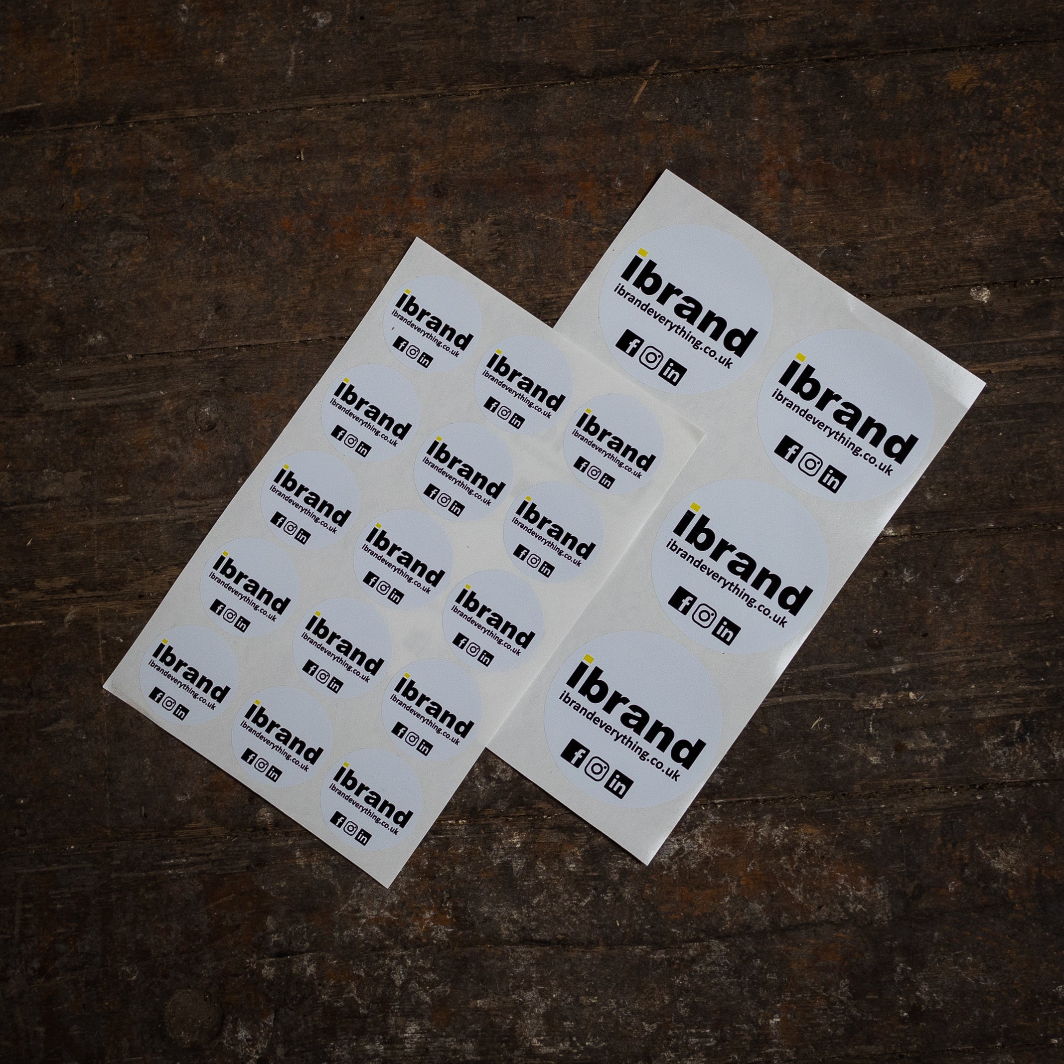 A4 Custom Vinyl Sticker Sheets