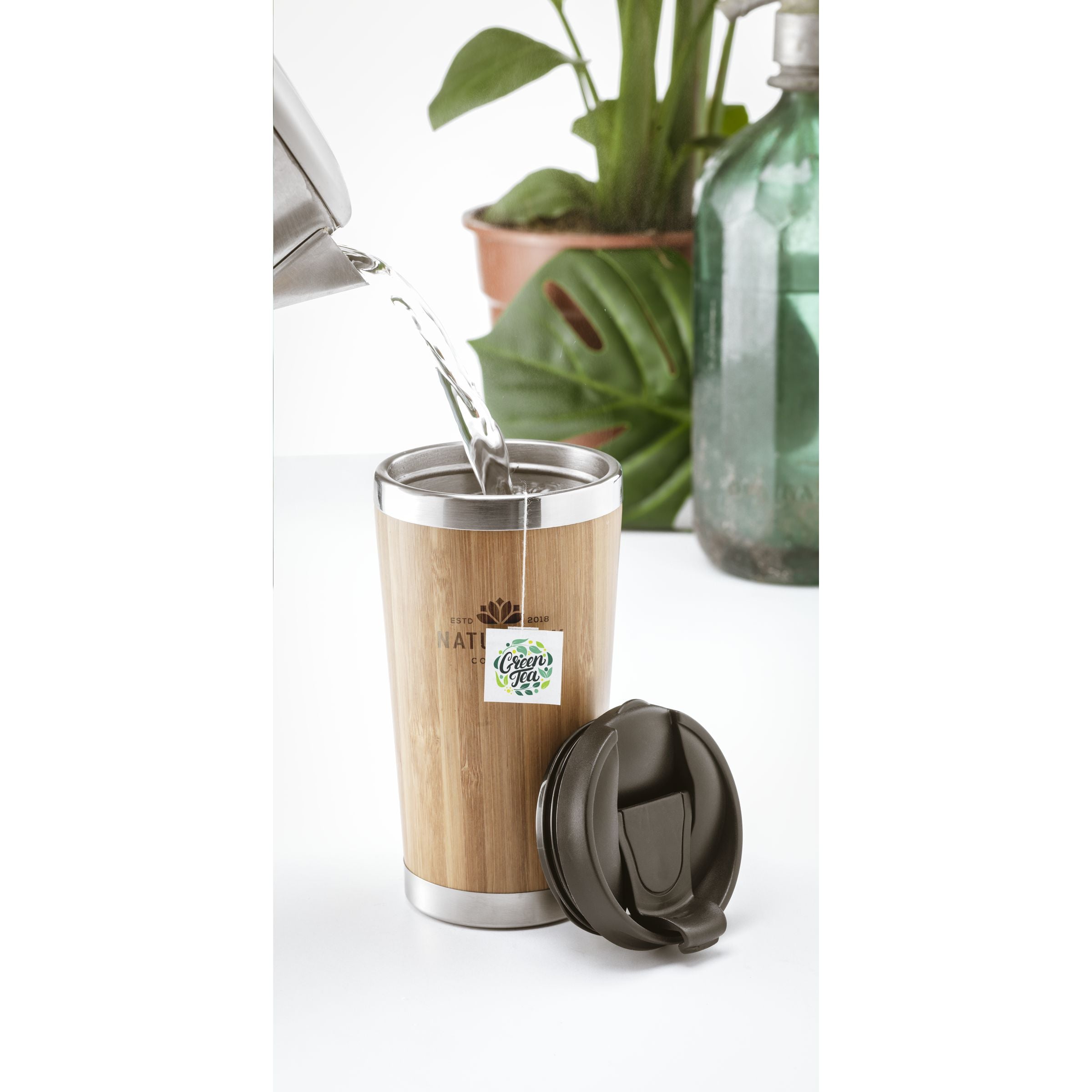 Tokyo 450 ml Bamboo Thermal Cup