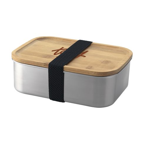 Valdi Stainless/Bamboo Lunchbox