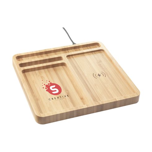 Bamboo Organizer charger