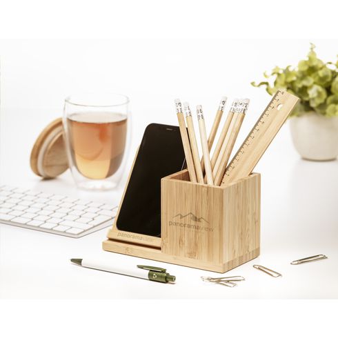 Bamboo Boss charging stand/pen holder