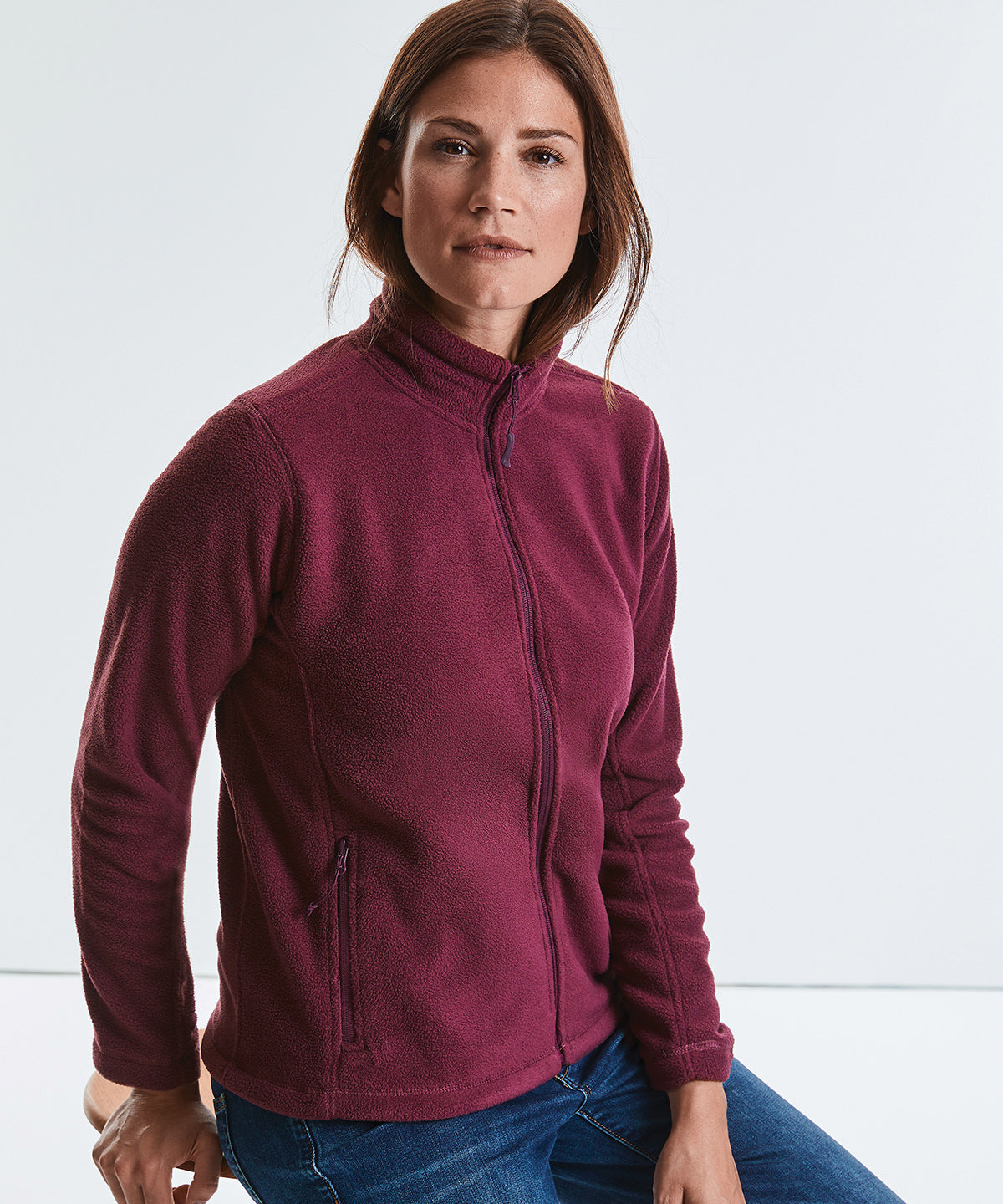 Women's full-zip outdoor fleece