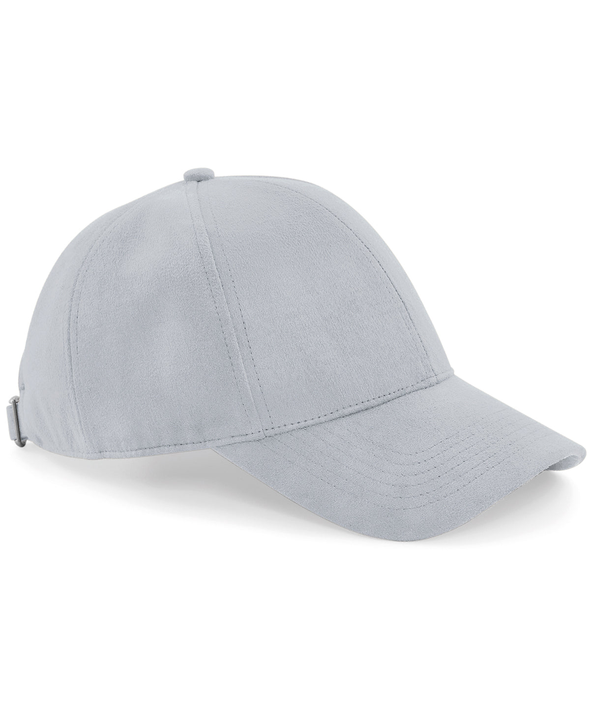 Faux suede 6-panel cap