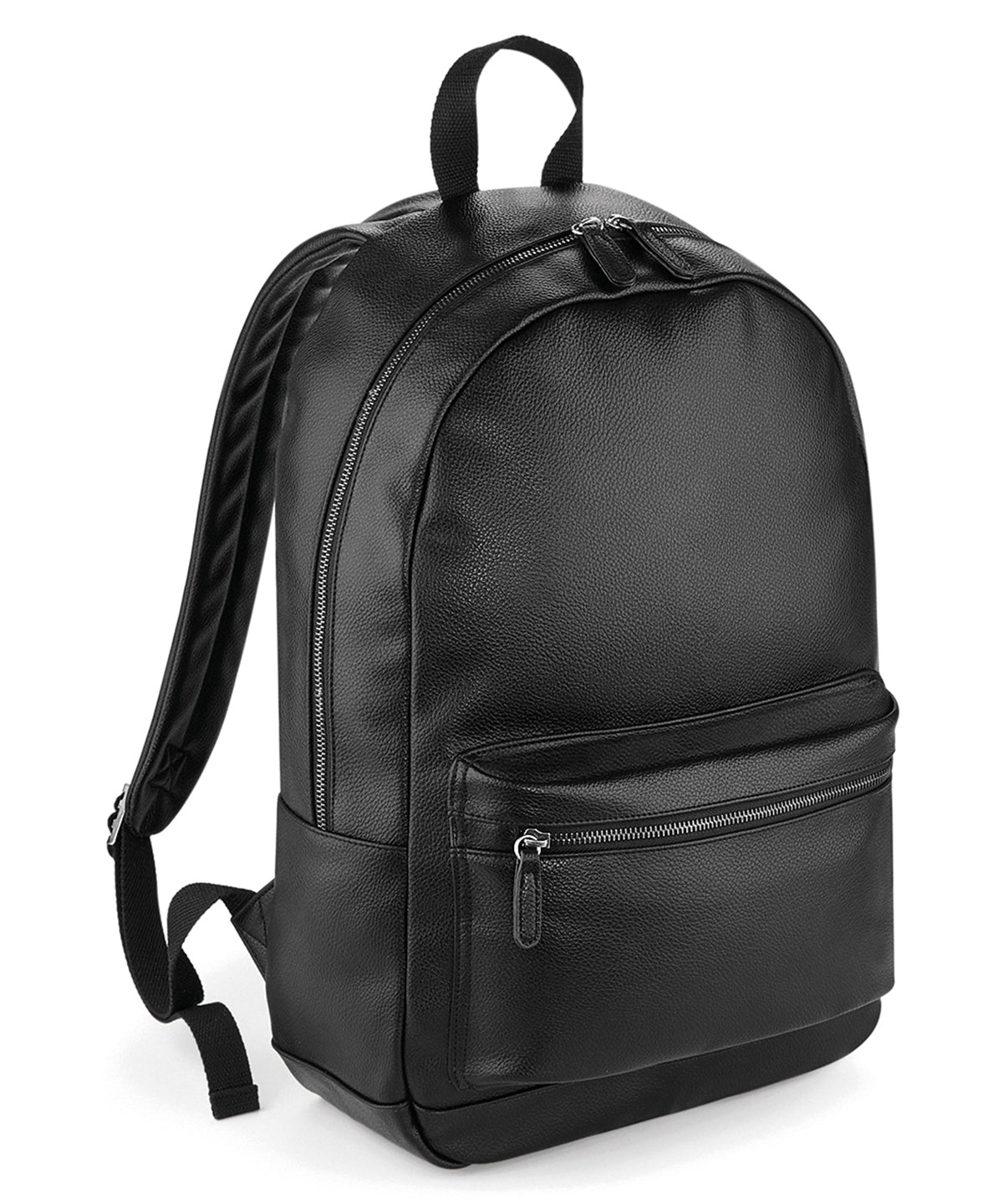 Faux leather fashion backpack