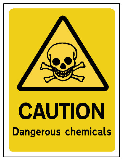 Caution - Dangerous Chemicals