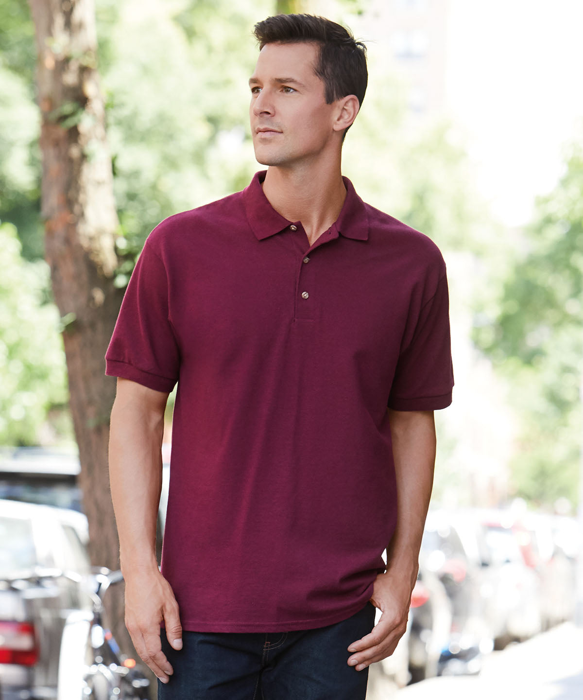 Ultra Cotton™ ringspun adult piqué polo