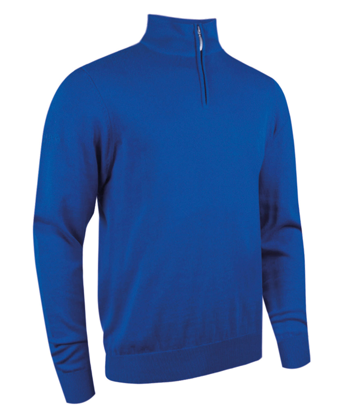 Glenmuir Devon Zip-Neck Cotton Sweater