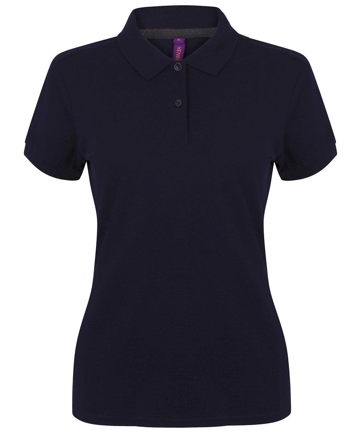 Women's micro-fine piqué polo shirt