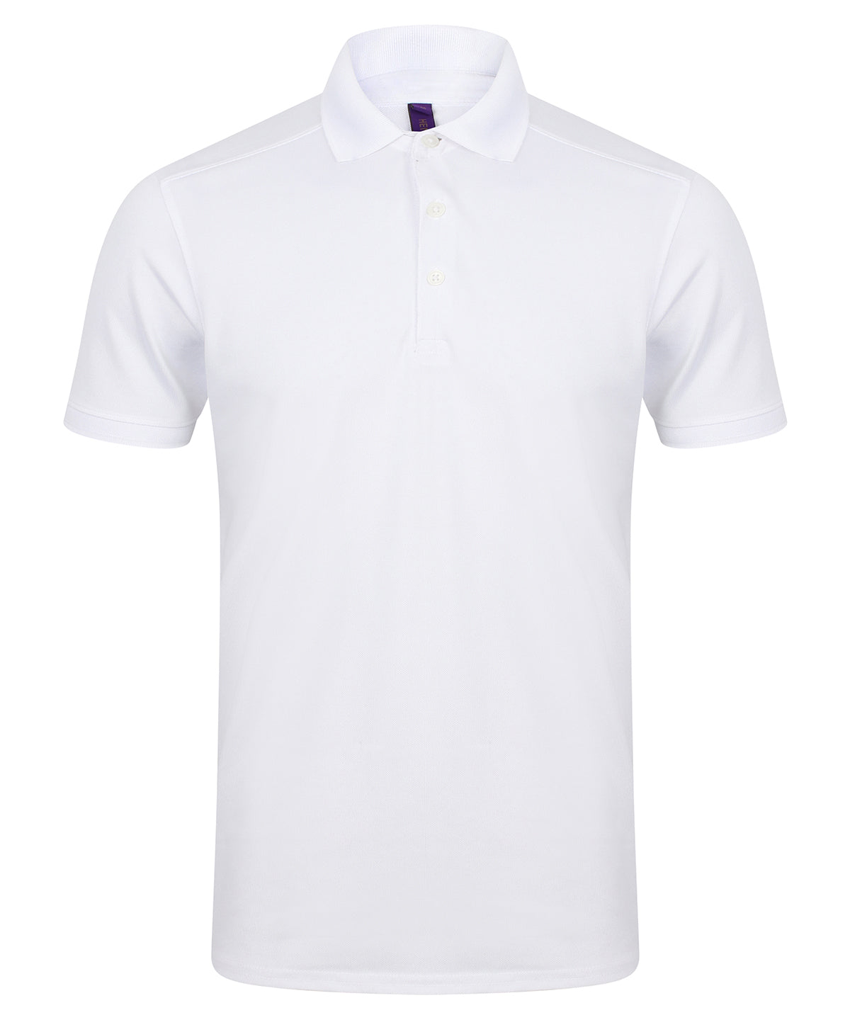 Stretch polo shirt with wicking finish (slim fit)