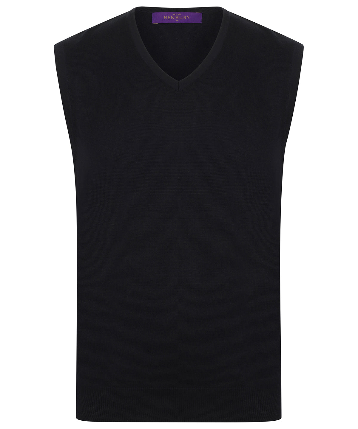 Men's sleeveless V-neck jumper