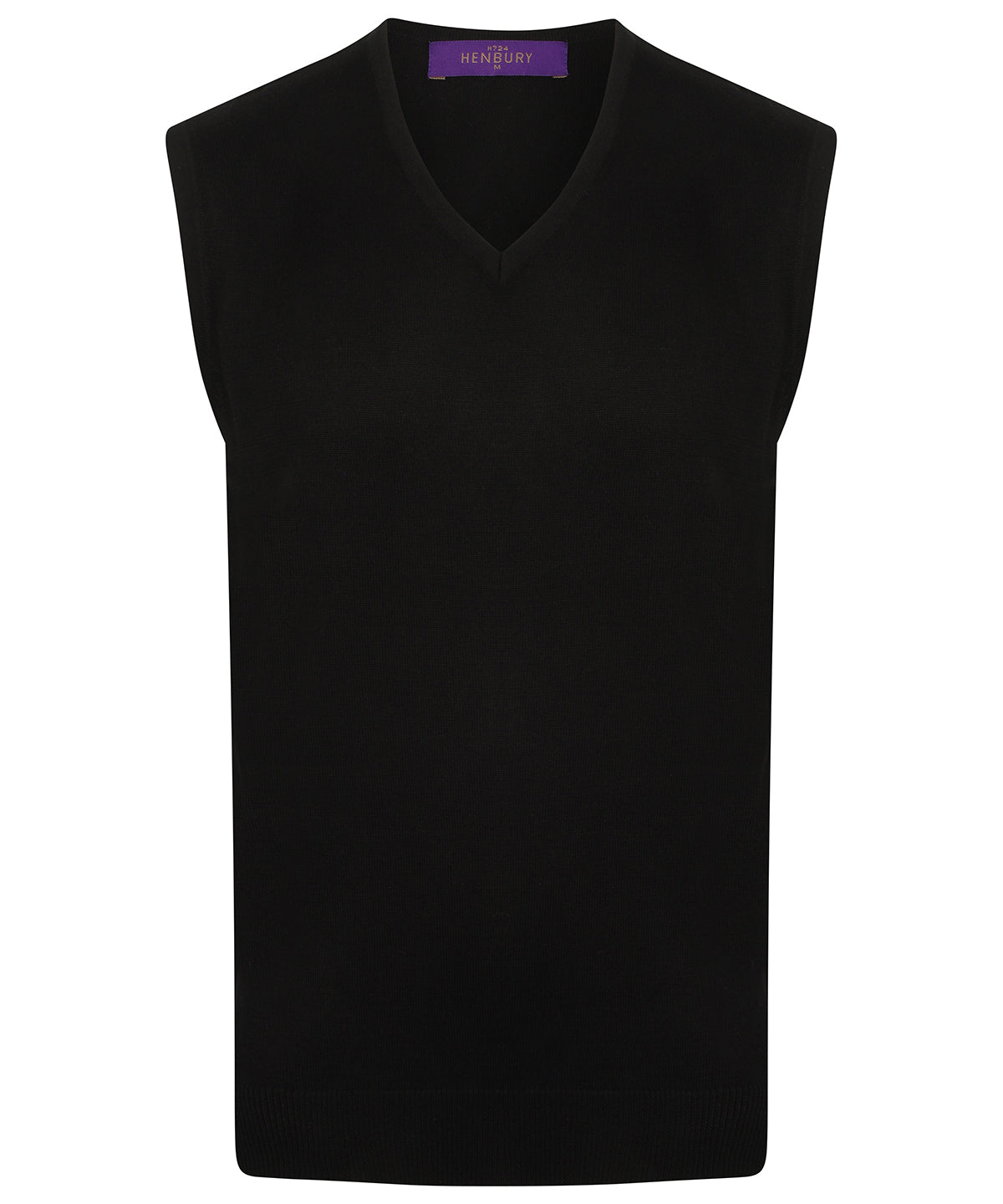 Men's sleeveless V-neck jumper