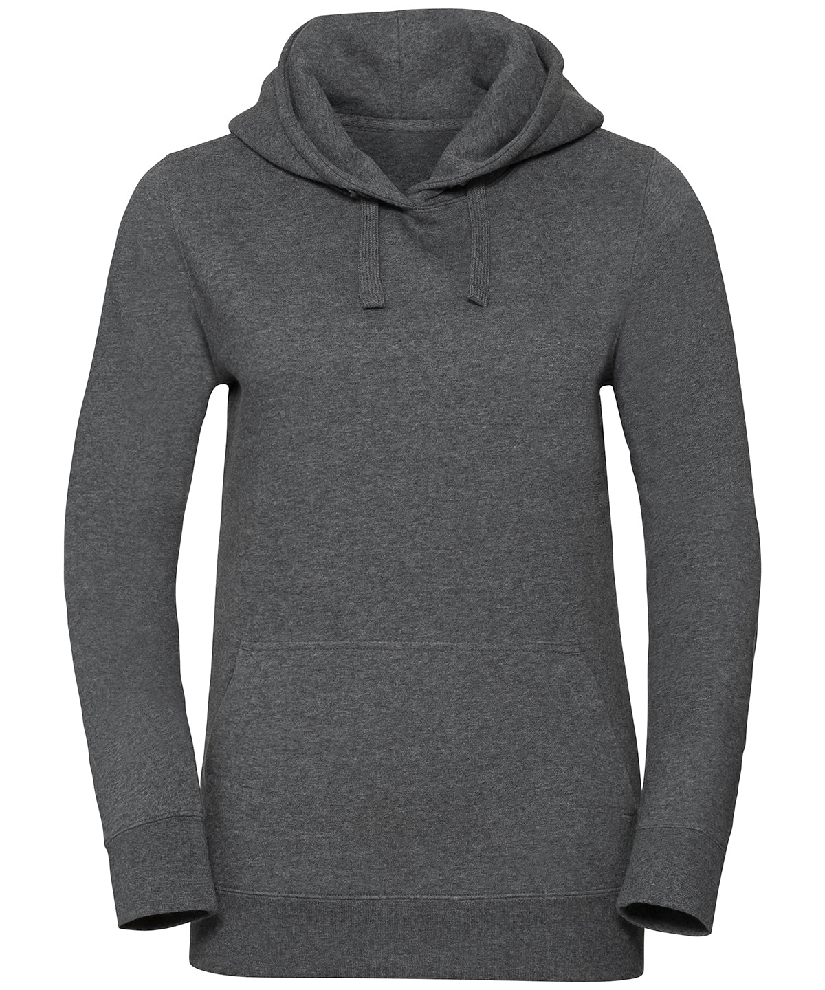 Women's authentic melange hooded sweatshirt